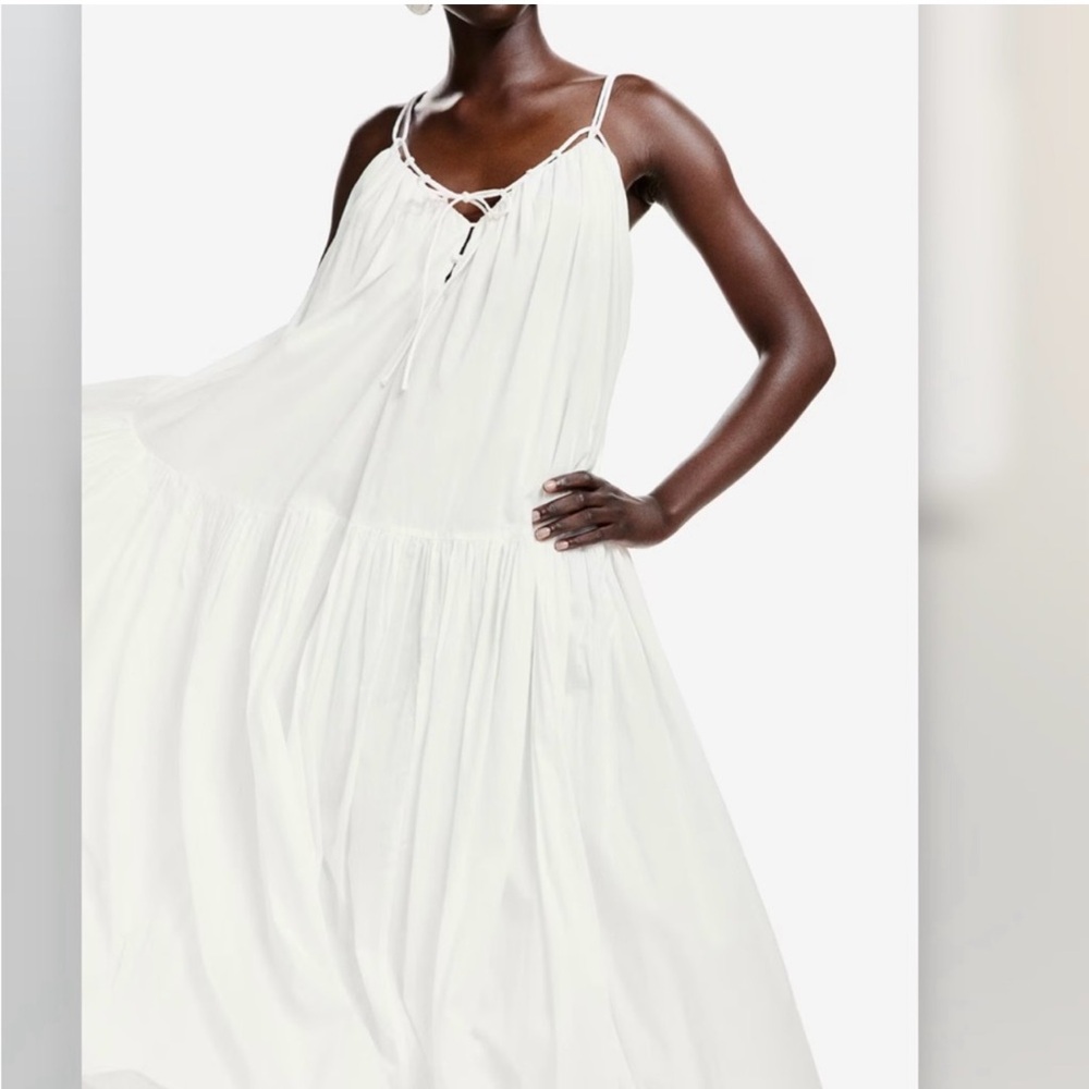 Elegant White Maxi Dress